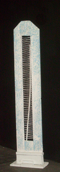 "Attraveso" opera dell'artista Claudio Cavalieri