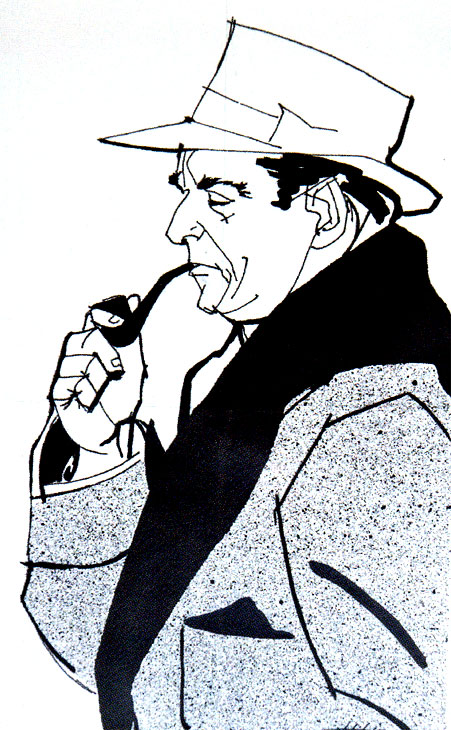 "La pipa" opera dell'artista Sergio Colombo