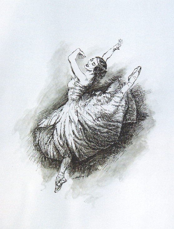 "Ballerina" opera dell'artista Sergio Colombo