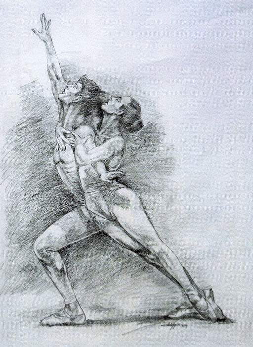 "Danza n°2" opera dell'artista Sergio Colombo
