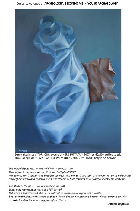 Mostra “Archaeology&ME” inaugurata, a Salonicco (GRECIA) presso il Museo Archeologico, il 29 giugno 2018. Alla mostra è presente con le Sue opere l'artista Daniela Leghissa. La mostra è aperta fino al 31 agosto 2018.