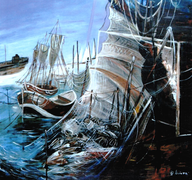 Opera dell'artista Lidiana Gò