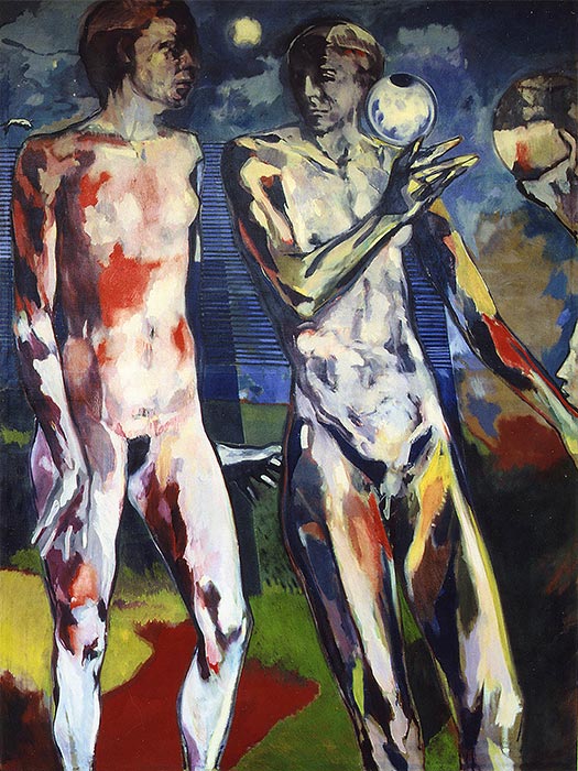 "Conversazione" opera realizzata dall'artista Gianfranco Quaresimin