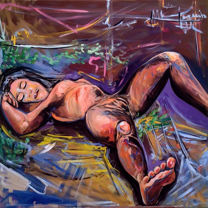 "Lula" opera realizzata dall'artista Alessandro Tognin