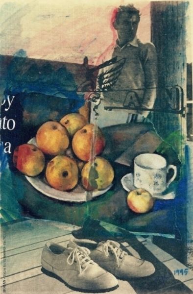 Dean con frutta di Cézanne di Righi Lidia