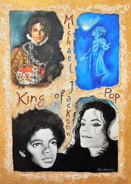 Michael Jackson king of the pop di Conte Elisabetta