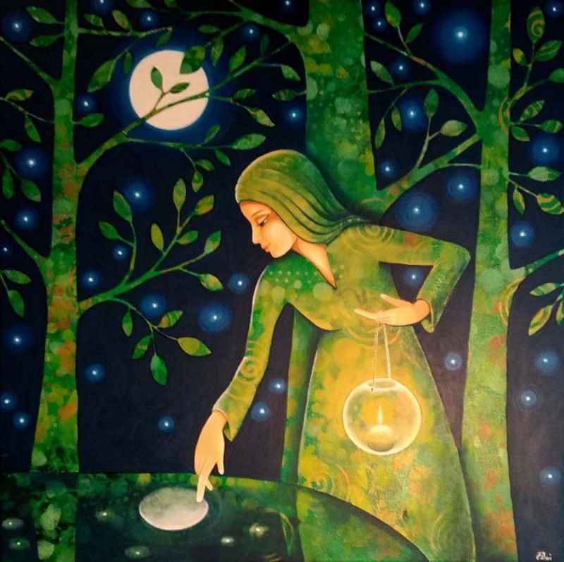 La lampada e la Luna di Prezioso Einwaller Daniela