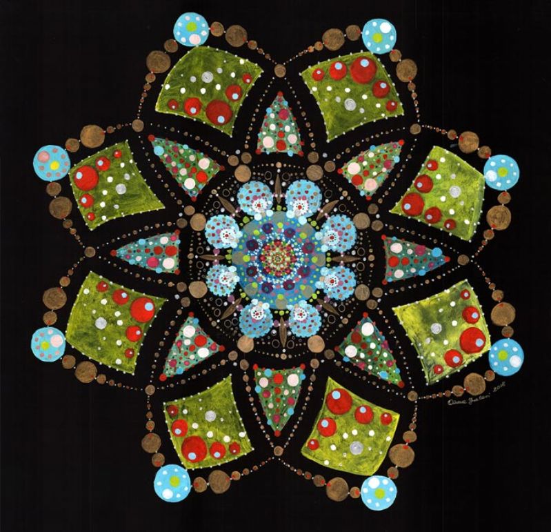 Mandala: la ruota infinita  di Gualandi Tiziana