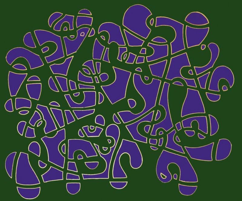 Verde - viola di Peressini Graziano