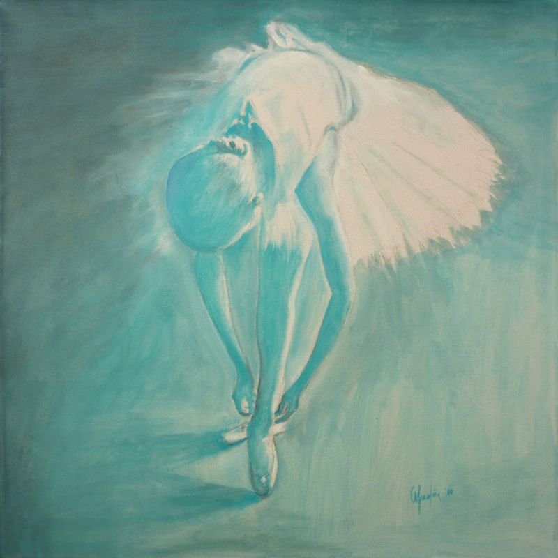 Ballerina in blu  di Coassin Umberto