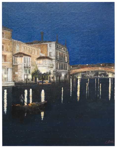 Ponte dell’Accademia a Venezia   di Colussi Fabio