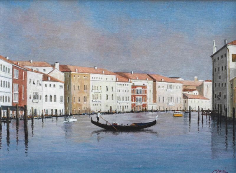 Canal Grande a Venezia   di Colussi Fabio