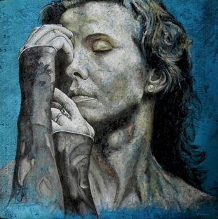 "Rassegna d'Arte Contemporanea" Cassa di Risparmio di Cesena (FC), Febbraio, Luciano Cantoni 1° Classificato con l'opera: "Catherine"
