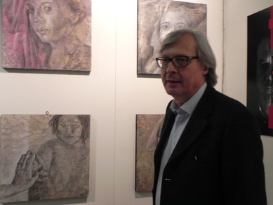 "Vernice Art Fair", marzo, Forlì Fiera, con la presenza del critico d'arte Vittorio Sgarbi, Forlì (FC).
