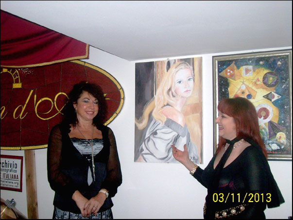 Il critico d'arte Carla d'Aquino presenta l'artista Daniela Porro