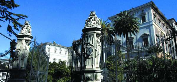 Gennaio 2015 - Roma - il Palazzo Barberini libero. Il Ministero della Difesa restituisce al Mibact gli spazi ancora occupati nel palazzo-museo.