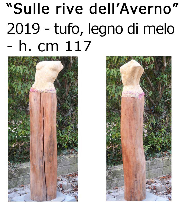 "Sulle rive dell'Averno" scultura realizzata dall'artista LUCIANO LONGO