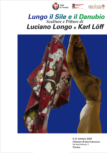 “Dal Sile al Danubio” persoanle di Luciano Longo, Chiostro del Convento di San Francesco, Treviso.