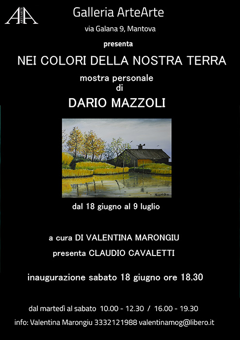 "Nei colori della nostra terra" Mostra personale di Dario Mazzoli
