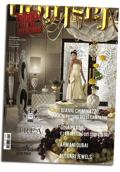 Le opere di Dario Mazzoli sono pubblicate sulla rivista Fascion Vip Magazine, Edizione Russia, Emirtati Arabi - Distribuzione Italia, Emirati Arabi & Russia.