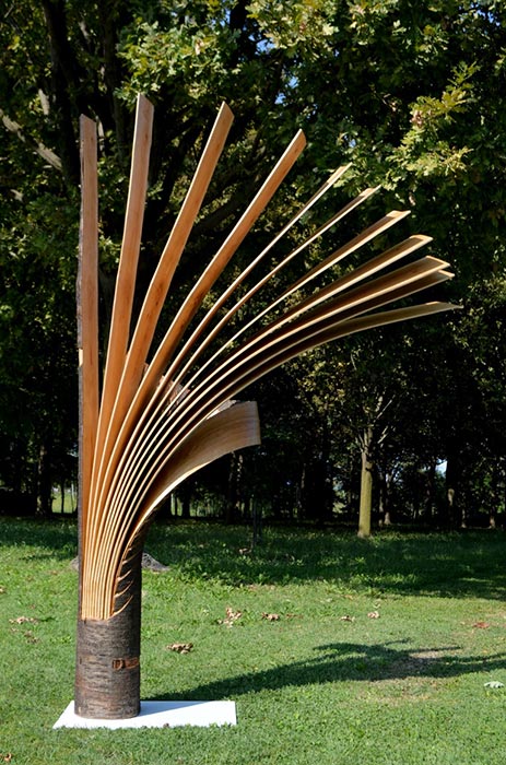 "Capricci di Eolo" scultura realizzata da Aldo Pallaro