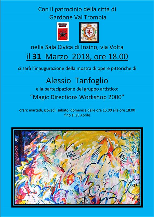 Mostra d'arte di Alessio Tanfoglio