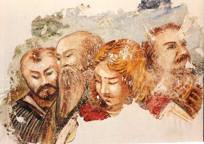 Affresco realizzato dall'artista Alessio Tanfoglio