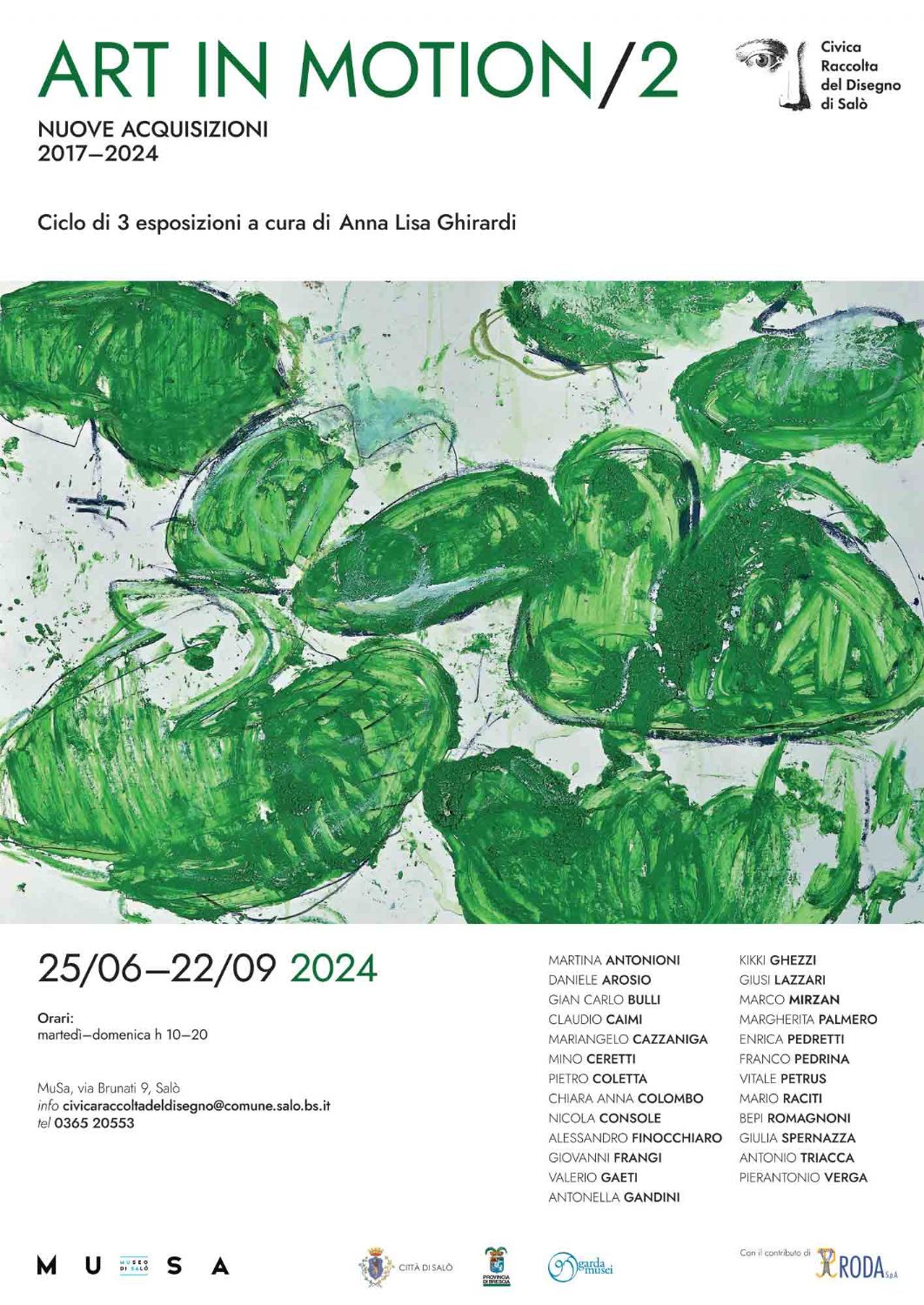 L'artista GIUSI LAZZARI