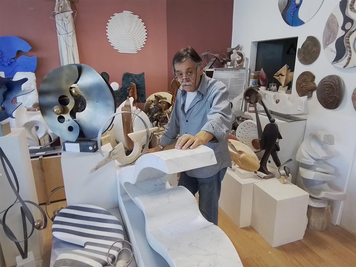 L'artista VITTORIO BALCONE