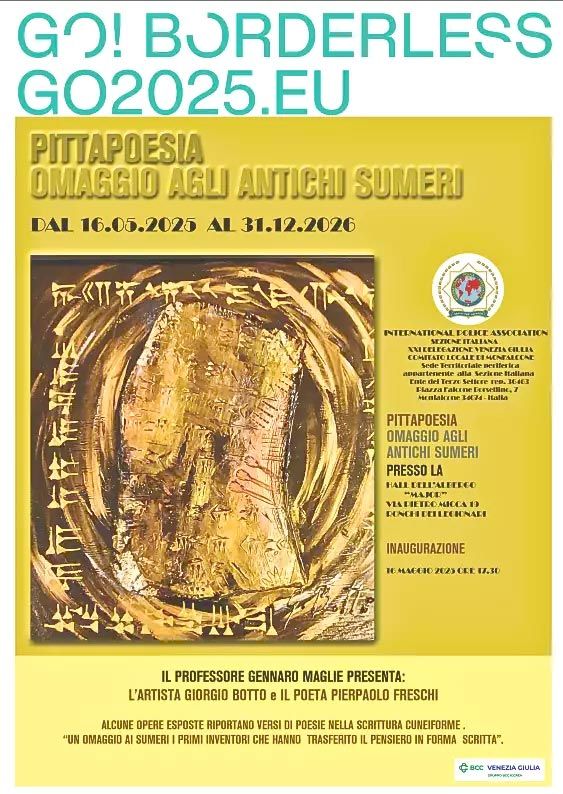 GIORGIO BOTTO' mostra, pittapoesia