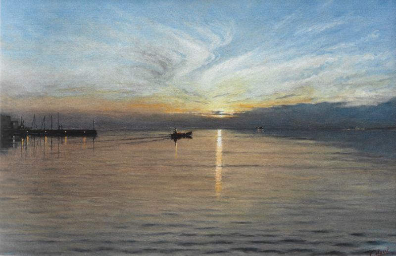 FABIO COLUSSI, il pittore del mare