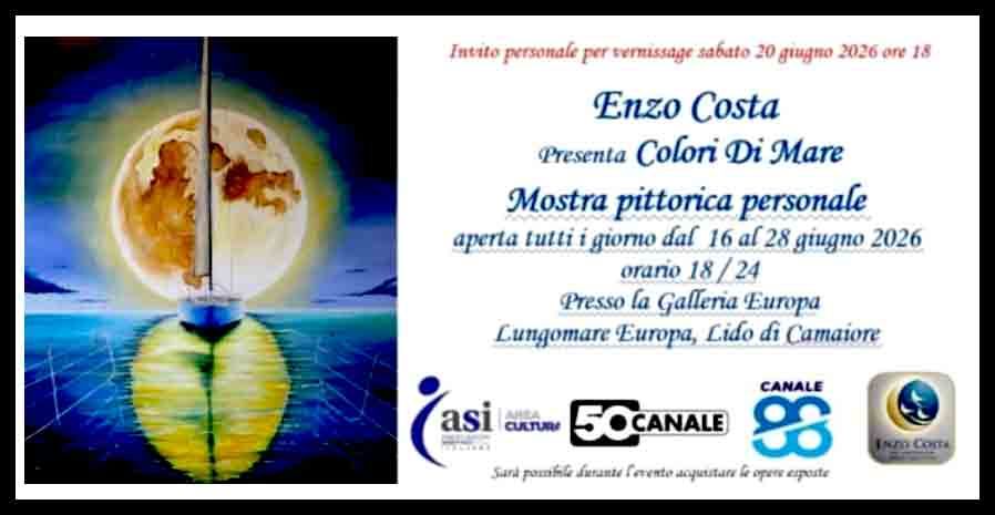 ENZO COSTA, pittore - mostra