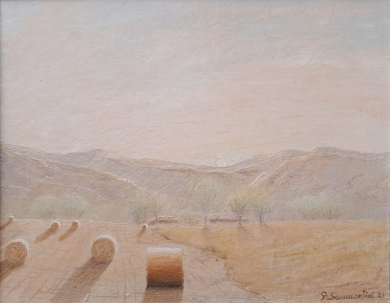 Rotoballe di paglia