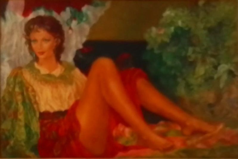 Donna in rosso