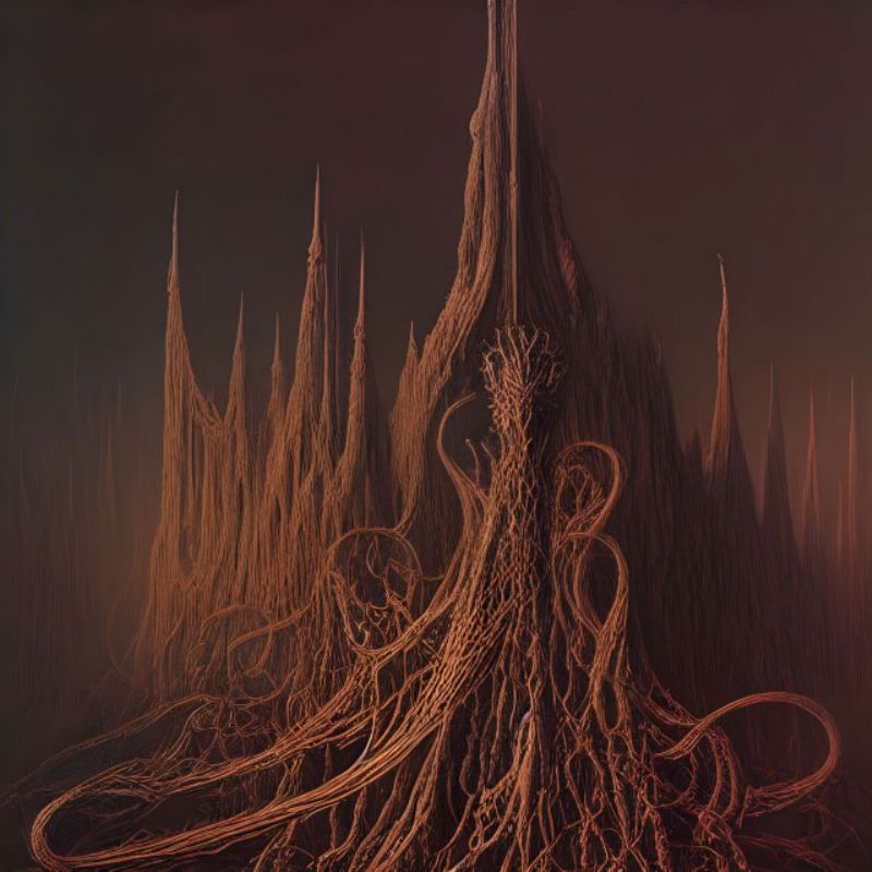 A cathedral of clotted blood