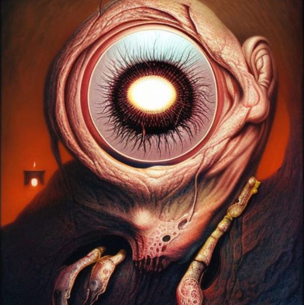 Looking into the eyes of suffering