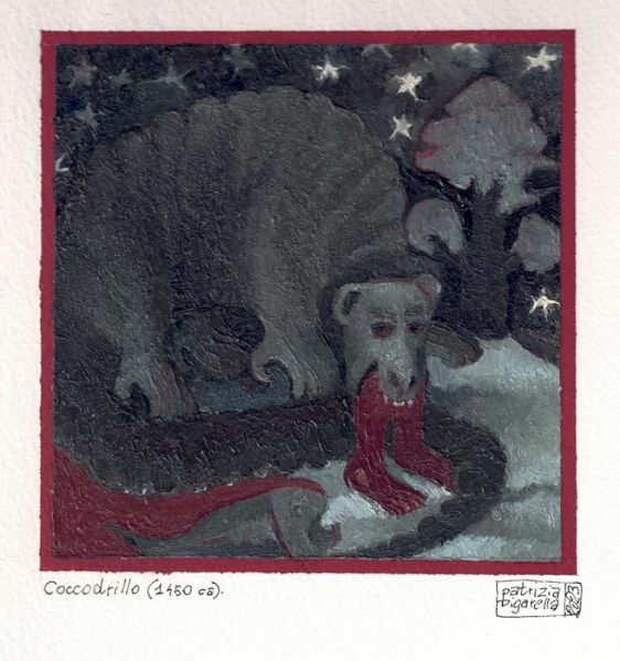 Bestiario medievale - il coccodrillo