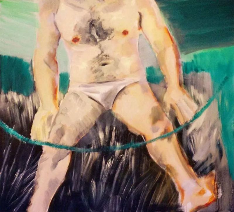 Figura sull'erba