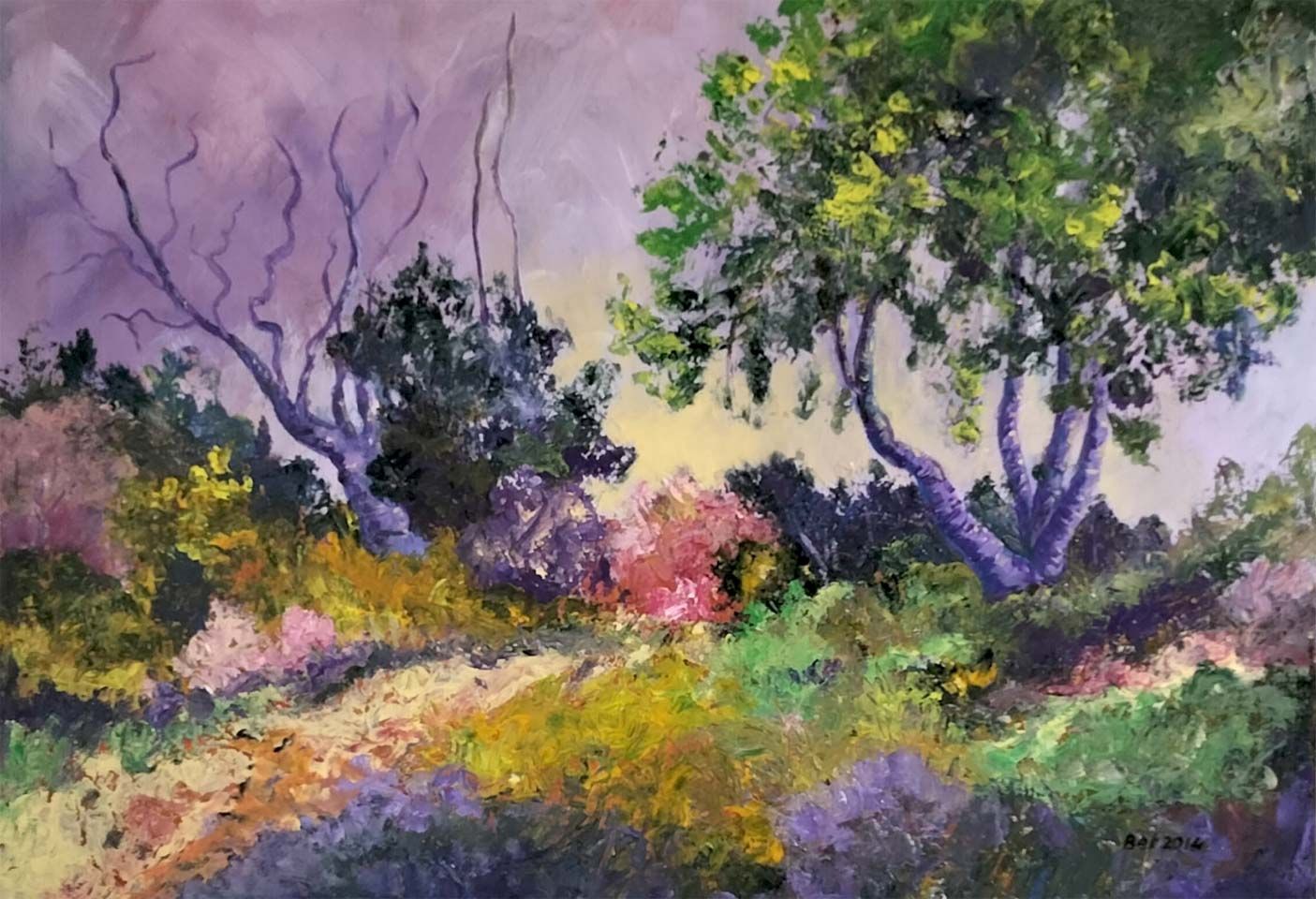Cielo viola 