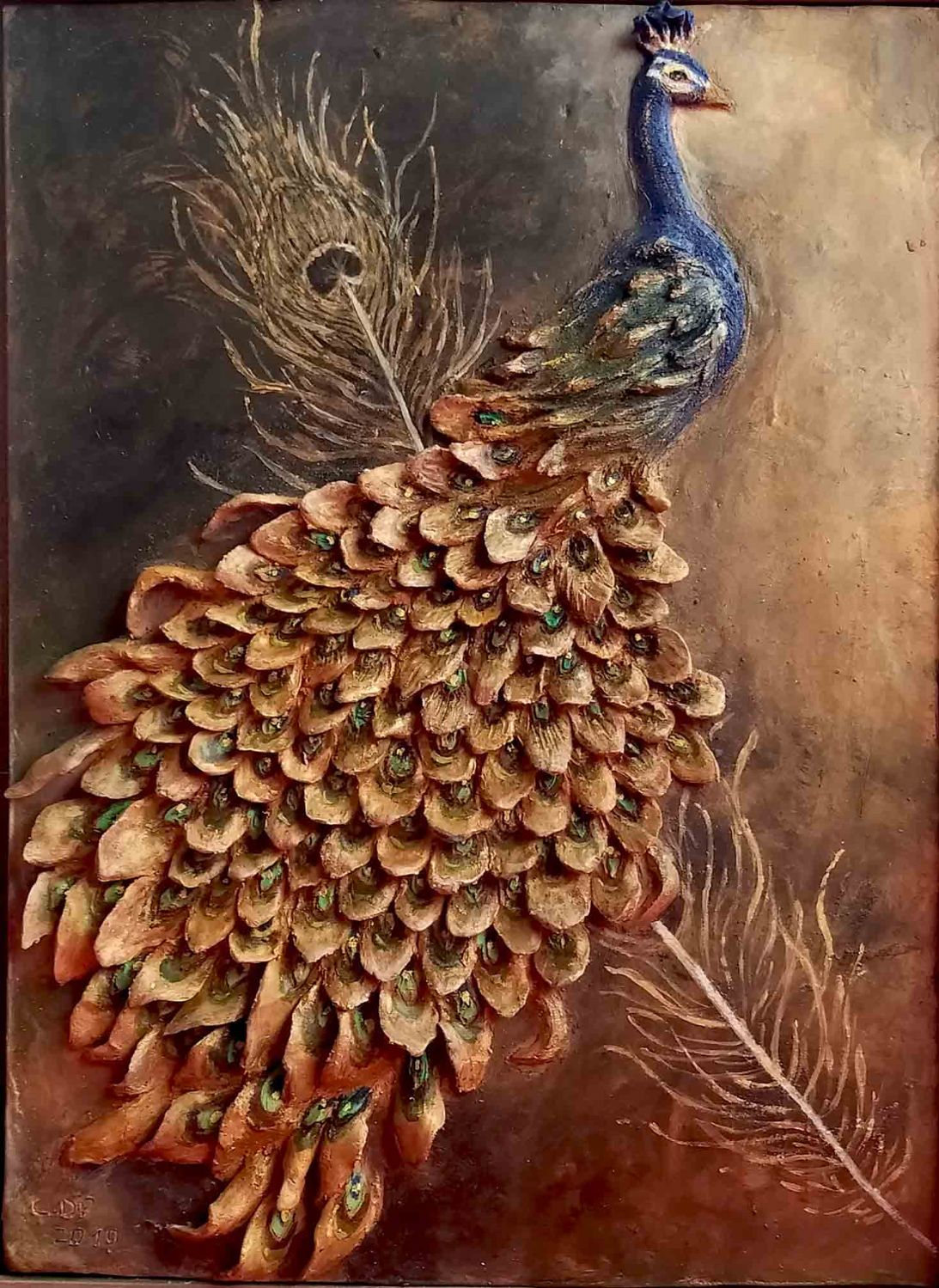Pavone dorato
