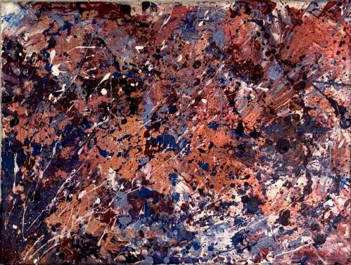 Blue and purple. Studio 1, il caldo