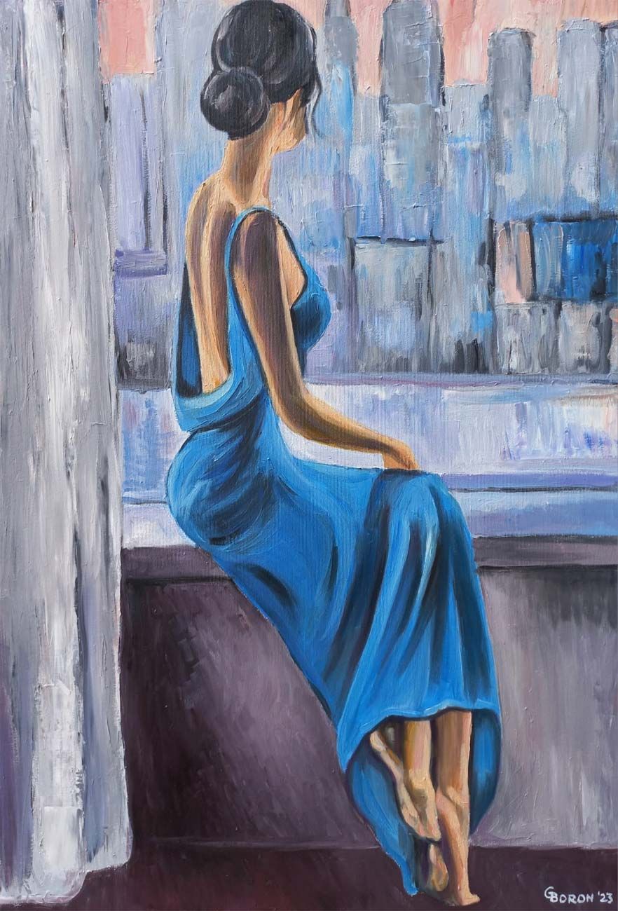 Donna alla finestra