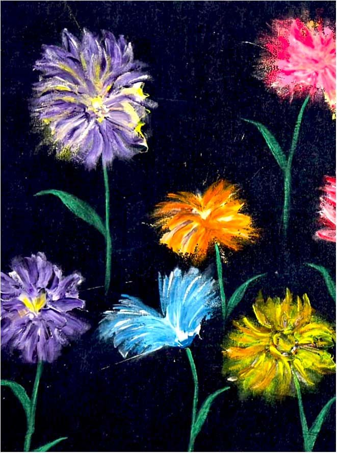 Fiori nella notte