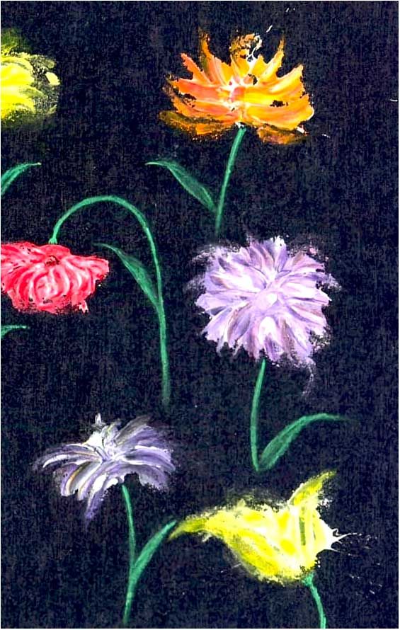 Fiori nella notte