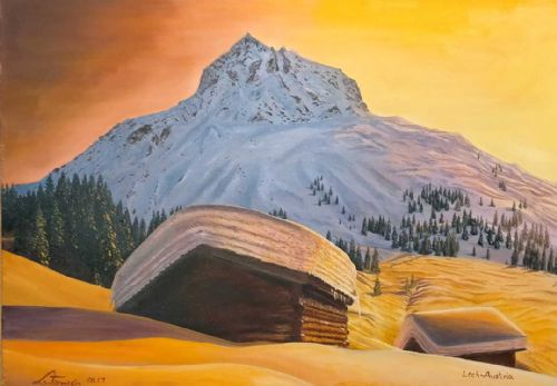 Lech - paesaggio montano