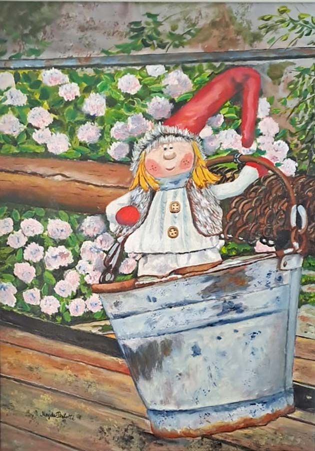 Gnomo sul pozzo