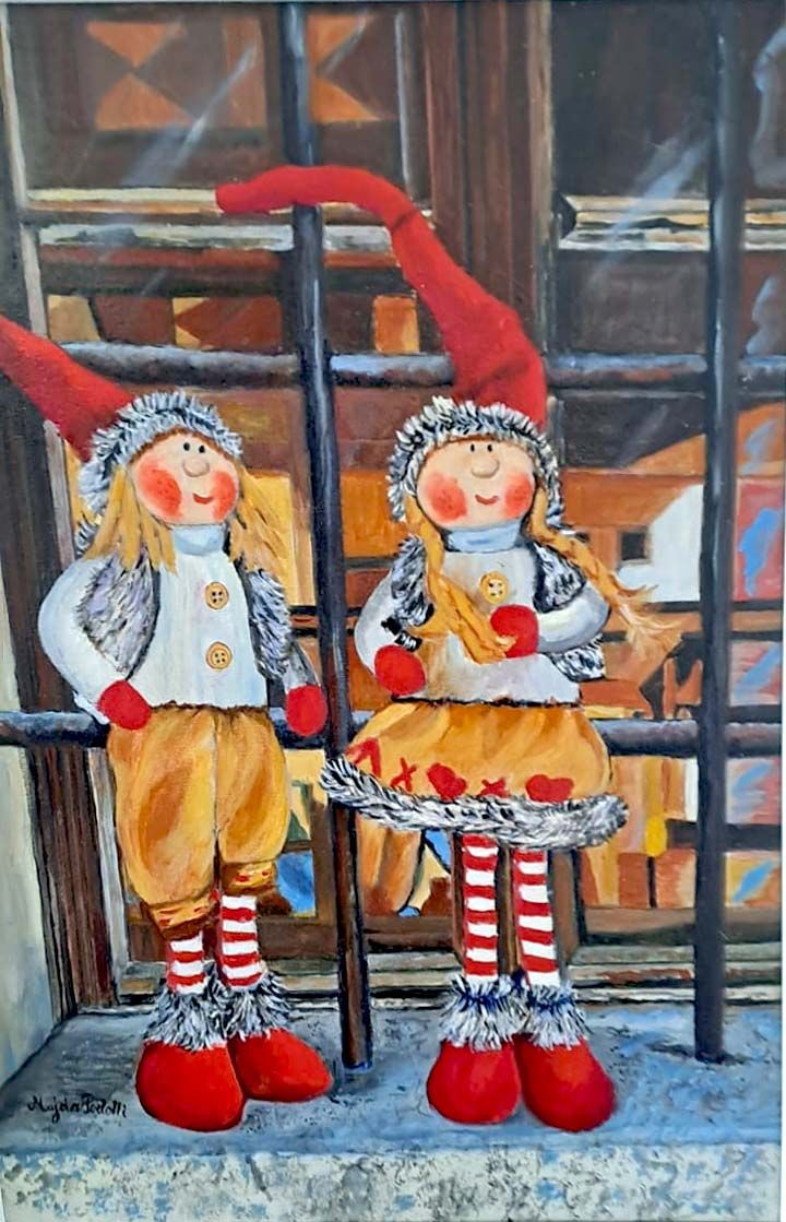 Gnomi sulla finestra