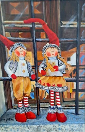 Gnomi sulla finestra