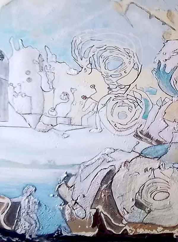 Paesaggio surreale numero 5