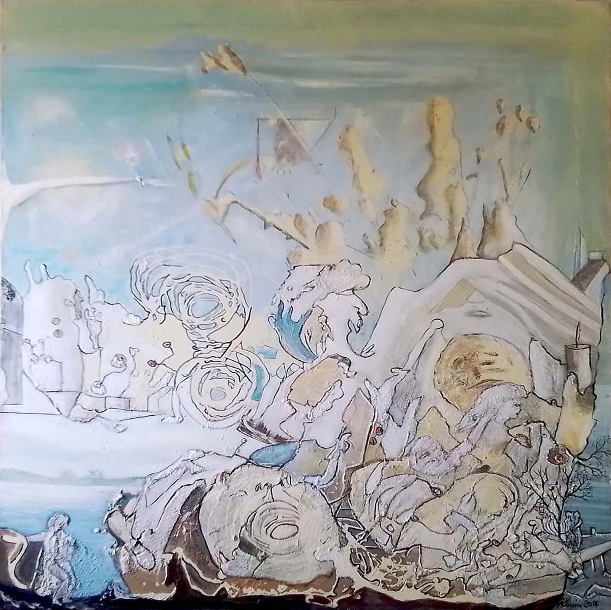 Paesaggio surreale numero 5